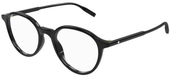 Montblanc Men's MB0291O Black Eyeglasses Montblanc Men's MB0291O Black Eyeglasses