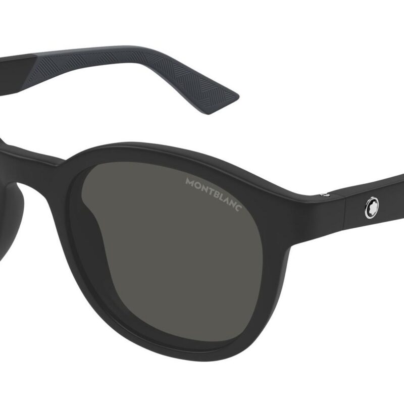 Montblanc Men's MB0398S Black/Grey Sunglasses Montblanc Men's MB0398S Black/Grey Sunglasses