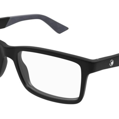 Montblanc Men's MB0402O Black Eyeglasses