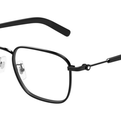 Montblanc Men's MB0424O Black Eyeglasses