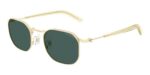 Montblanc Men's MB0459S Gold/Green Sunglasses