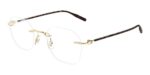 Montblanc Men's MB0471O Gold Eyeglasses