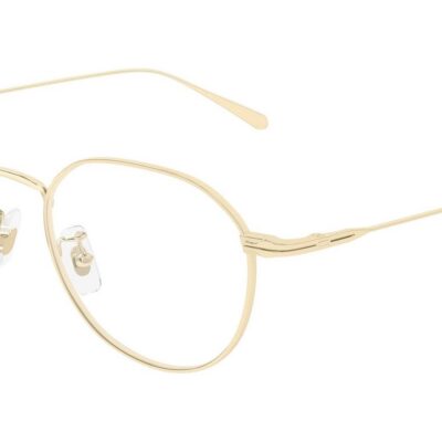 Montblanc Men's MB0476OA Gold Eyeglasses