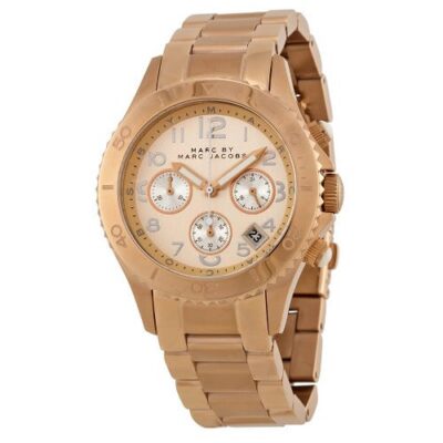 Marc Jacobs Rock Chrono Women's 40mm Chronograph Watch (MBM3156)