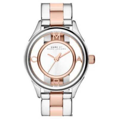Marc Jacobs Women's 26mm Two-Tone Skeleton Watch (MBM3418)