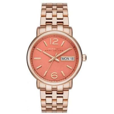 Marc Jacobs Women's 38mm Rose Gold Watch (MBM8648)