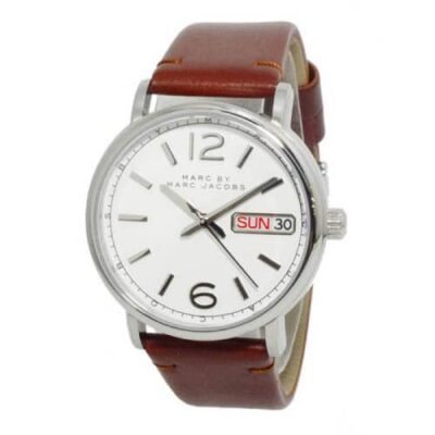Marc Jacobs Women's Fergus 38mm Silver Stainless Steel Watch (MBM8649)