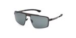 Ic!berlin Men's MB 16 IM0011 Dark Grey/Blue Sunglasses