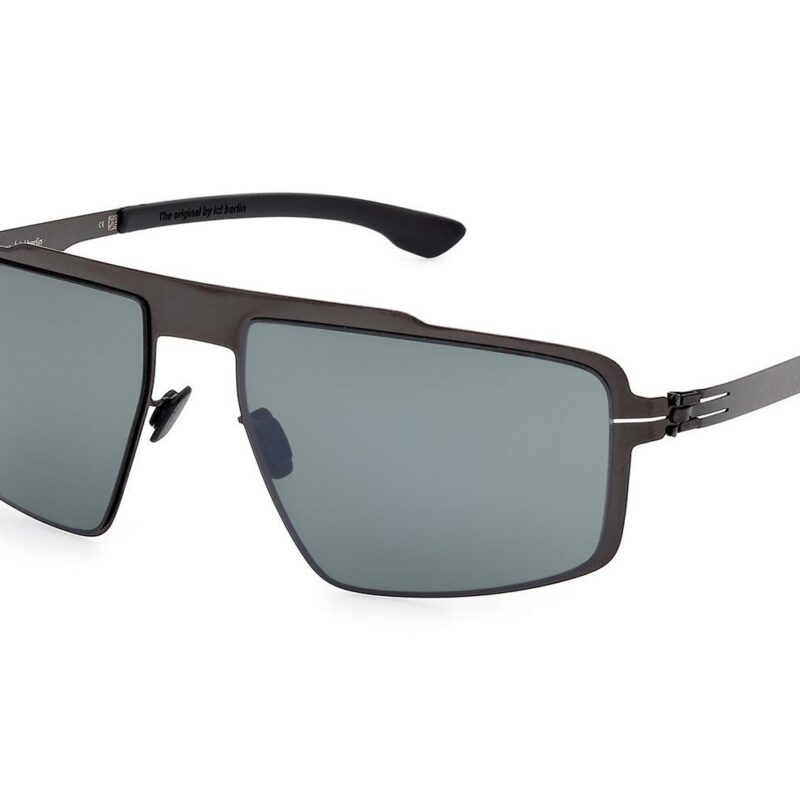 Ic!berlin Men's MB 16 IM0011 Dark Grey/Blue Sunglasses Ic!berlin Men's MB 16 IM0011 Dark Grey/Blue Sunglasses