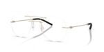 Moncler Men's ME1003 Matte Gold Eyeglasses