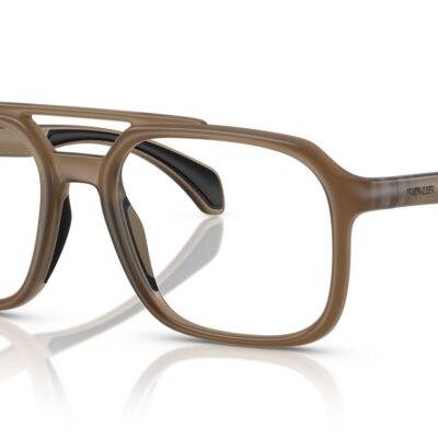 Moncler Men's ME3002 Opal Light Brown Eyeglasses
