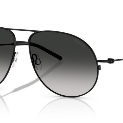 Moncler Men's ME4002 Black/Grey Shaded Sunglasses
