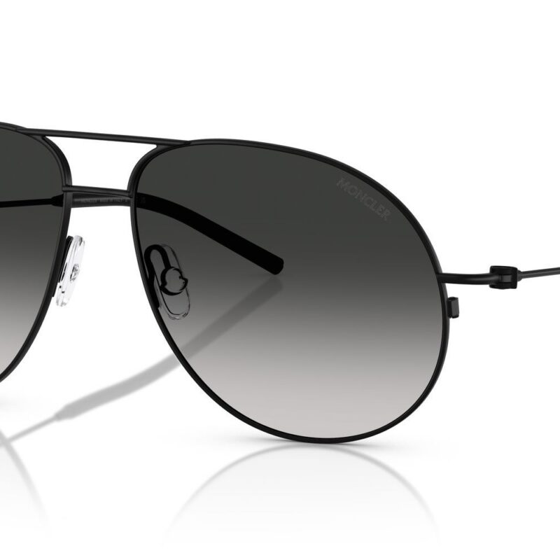 Moncler Men's ME4002 Black/Grey Shaded Sunglasses Moncler Men's ME4002 Black/Grey Shaded Sunglasses