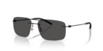 Moncler Men's ME4003 Black/Dark Grey Sunglasses