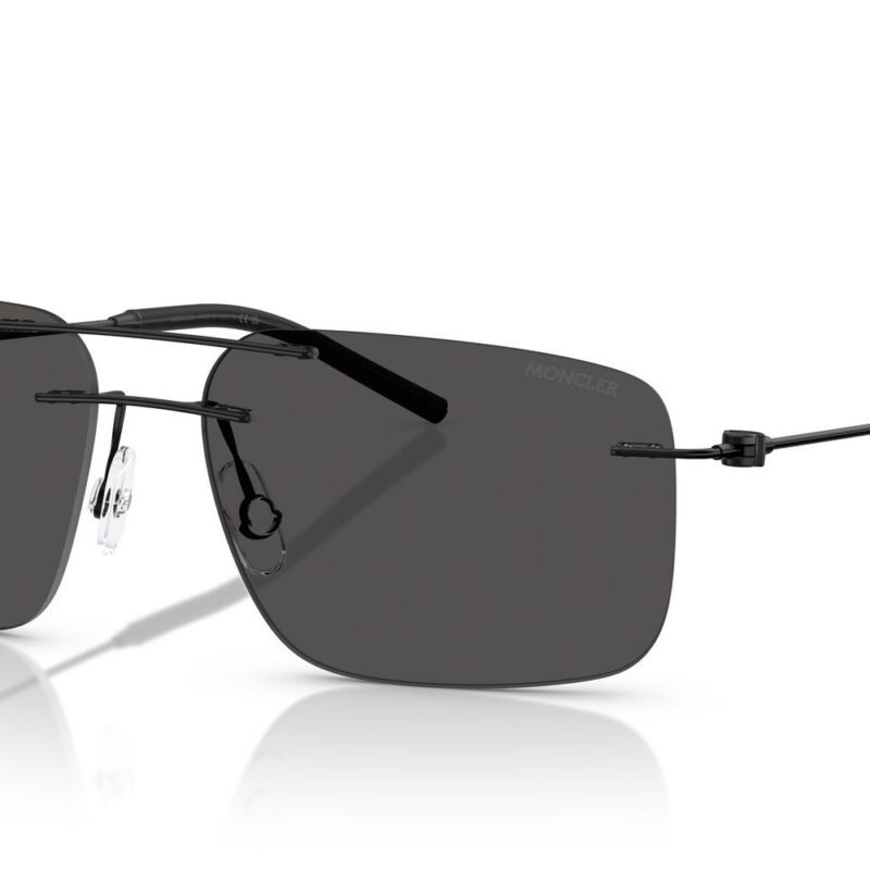 Moncler Men's ME4003 Black/Dark Grey Sunglasses Moncler Men's ME4003 Black/Dark Grey Sunglasses
