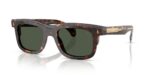 Moncler Men's ME6004 Havana/Green Sunglasses