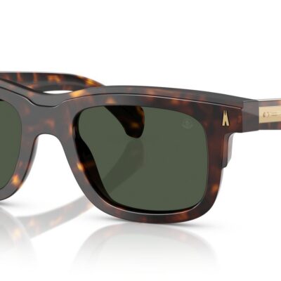 Moncler Men's ME6004 Havana/Green Sunglasses