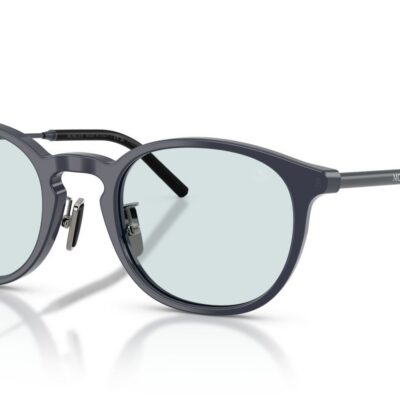 Moncler Men's ME6011D Dark Blue Bright/Photochromic Light Blue To Blue Sunglasses