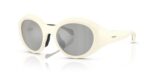 Moncler Men's ME8005 White/Grey Mirror Sunglasses