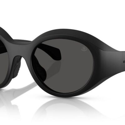 Moncler Men's ME8005 Matte Black/Grey Sunglasses