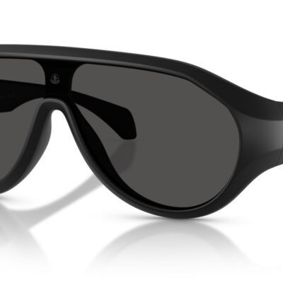 Moncler Men's ME8009U Matte Black/Grey Sunglasses