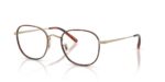 Oliver Peoples MEHR OV 1375T Gold Dark Moaghony Eyeglasses