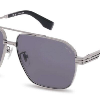 Police MERCURY 1 SPLQ91 Ruthenium/Grey Sunglasses