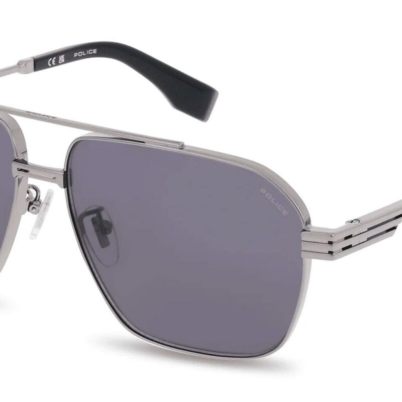 Police MERCURY 1 SPLQ91 Ruthenium/Grey Sunglasses