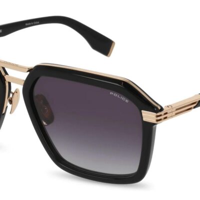 Police MERCURY 2 SPLQ92 Rose Gold/Green Sunglasses