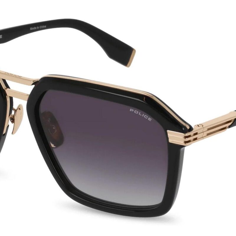 Police MERCURY 2 SPLQ92 Rose Gold/Green Sunglasses