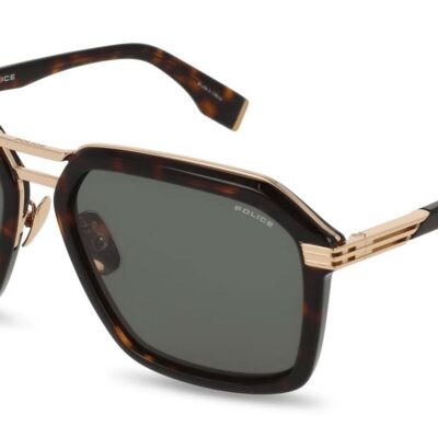 Police MERCURY 2 SPLQ92 Rose Gold/Blue Shaded Sunglasses