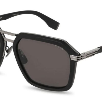 Police Men's MERCURY 2 SPLQ92 Ruthenium/Grey Polarized Sunglasses