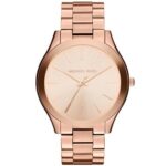 Michael Kors Women's Slim Runway 42mm Rose Gold Watch (MK3197)