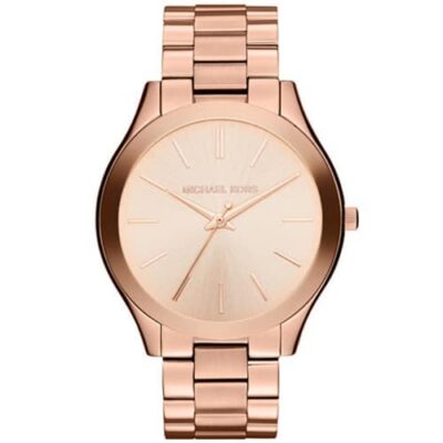 Michael Kors Women's Slim Runway 42mm Rose Gold Watch (MK3197)