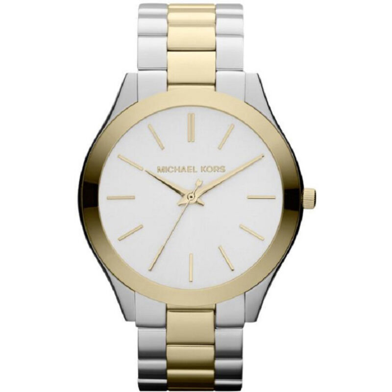 Michael Kors Women's Runway Slim 42mm Two-Tone Watch (MK3198)