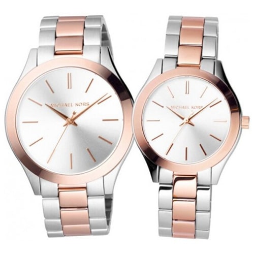 Michael Kors Women's Runway 42mm Two-Tone Rose Gold and Silver Watch (MK3204) Michael Kors Women's Runway 42mm Two-Tone Rose Gold and Silver Watch (MK3204)