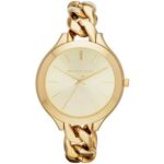 Michael Kors Women's Runway 42mm Gold Watch (MK3222)