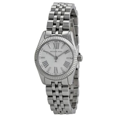 Michael Kors Women's Lexington Petite 26mm Silver Watch (MK3228)