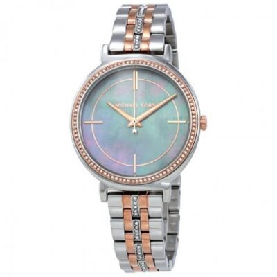 Michael Kors Cinthia Women's 33mm Two-Tone Watch (MK3642)