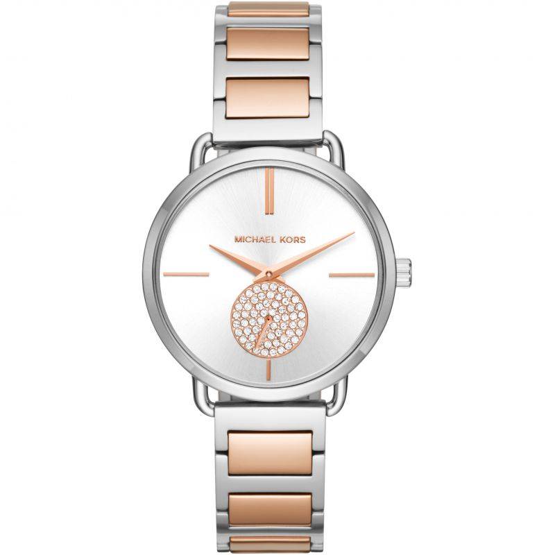 Michael Kors Portia Women's 37mm Two-Tone Watch (MK3709) Michael Kors Portia Women's 37mm Two-Tone Watch (MK3709)
