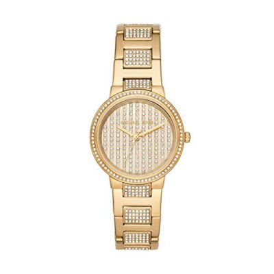 Michael Kors Women's 33mm Gold Pave Watch (MK3985)