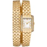 Michael Kors Women's 22mm Gold Wrap Watch (MK4833)