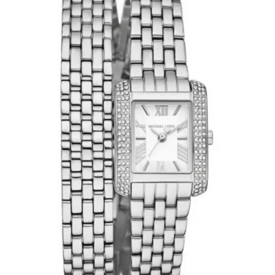 Michael Kors Women's 22mm Silver Wrap Watch (MK4834)