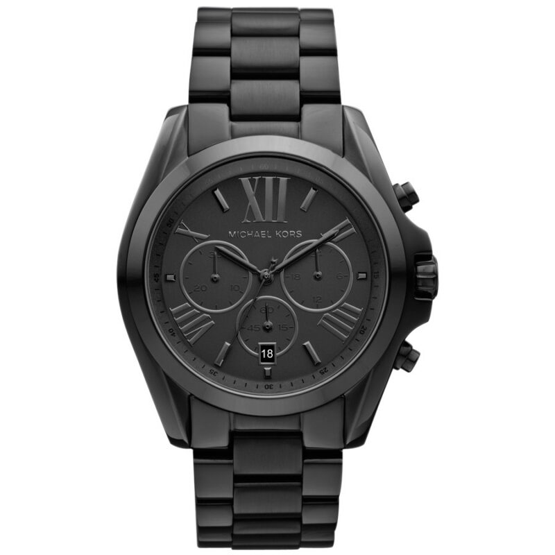 Michael Kors Bradshaw Women's 43mm Black Chronograph Watch (MK5550) Michael Kors Bradshaw Women's 43mm Black Chronograph Watch (MK5550)