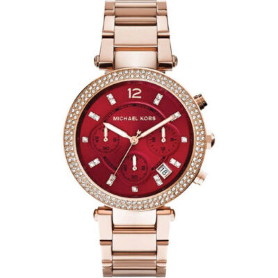 Michael Kors Women's 39mm Chronograph Watch (MK6106)