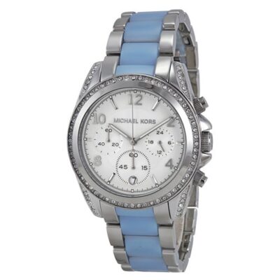 Michael Kors Women's 39mm Chronograph Watch (MK6137)