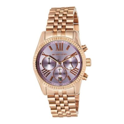 Michael Kors Women's Lexington Chronograph 38mm Rose Gold Watch (MK6207)