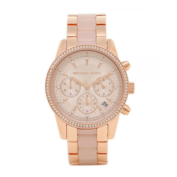 Michael Kors Ritz Chrono Women's 37mm Chronograph Watch (MK6307) Michael Kors Ritz Chrono Women's 37mm Chronograph Watch (MK6307)
