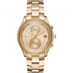 Michael Kors Women's Gold-Tone Chronograph Watch (MK6464)