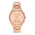 Michael Kors Women's Rose Gold-Tone Chronograph Watch (MK6465)